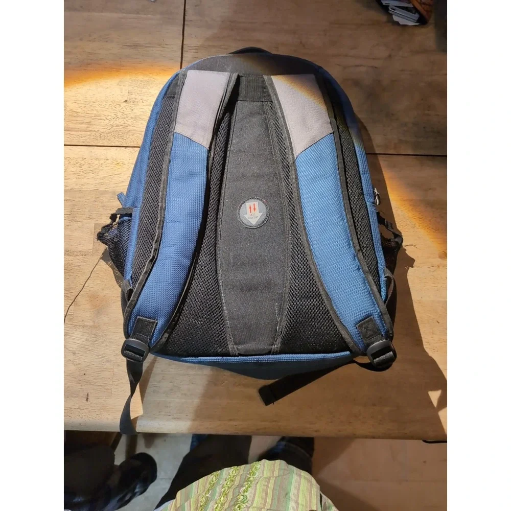 Lewis N' Clark Padded‎ Laptop Sport Pack BackPack Blue/Black